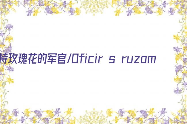 持玫瑰花的军官/Oficir s ruzom剧照